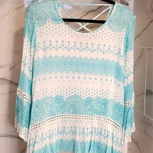 C Blouse boho. Size large